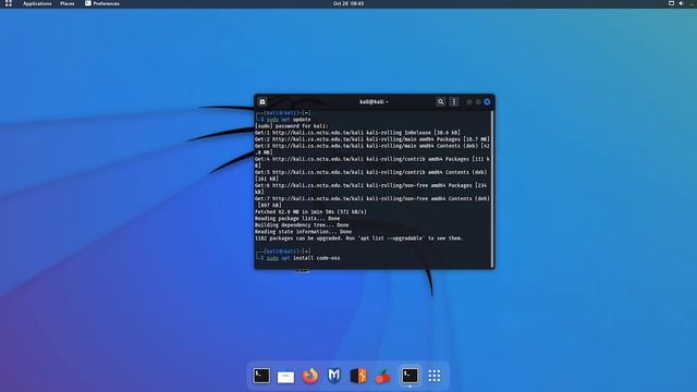 How to Install & Run Visual Studio Code on Kali Linux ? | VS code | смотреть онлайн