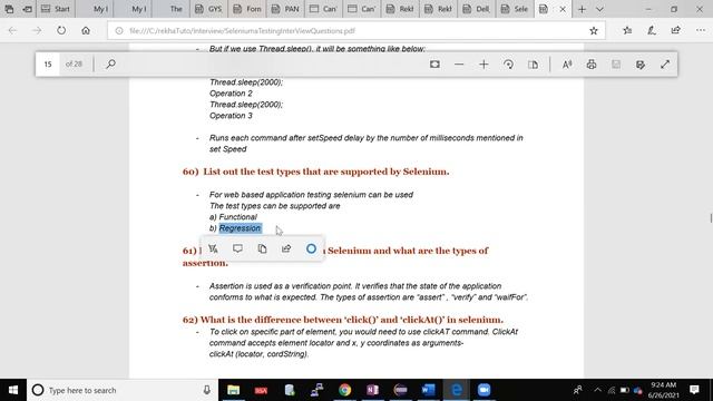 Selenium and TestNg Interview Questions 2023 смотреть онлайн