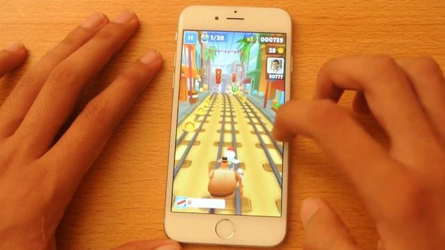 iPhone 6 Subway Surfers Gameplay Review HD смотреть онлайн