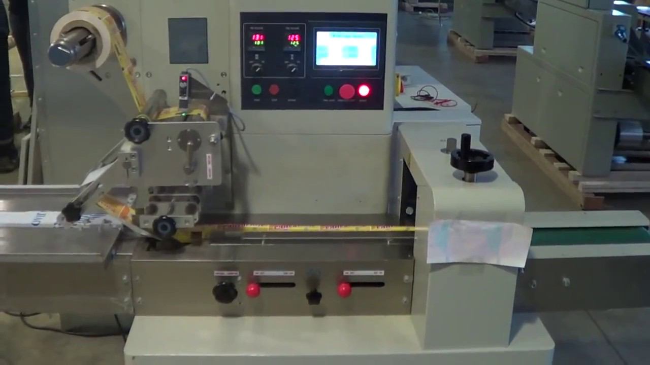 Горизонтальная упаковочная машина HDL-250 (ALD-250D). Упаковка гематогена.