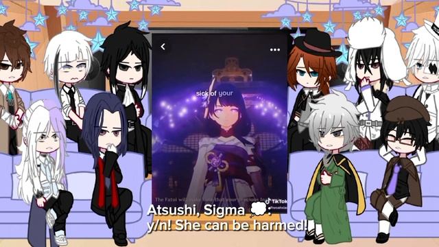 // BSD react to y/n as Raiden Shogun-Ei // pt-2 // ENG //by: BSD_gacha смотреть онлайн
