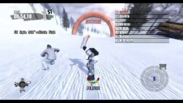 Shaun White Snowboarding game GAMEPLAY - Death race PC Park city