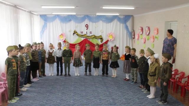 Песня "День Победы" (старшая группа) смотреть онлайн