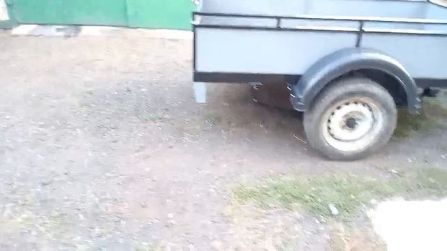 Самодельный легковой прицеп. часть 4. смотреть онлайн
