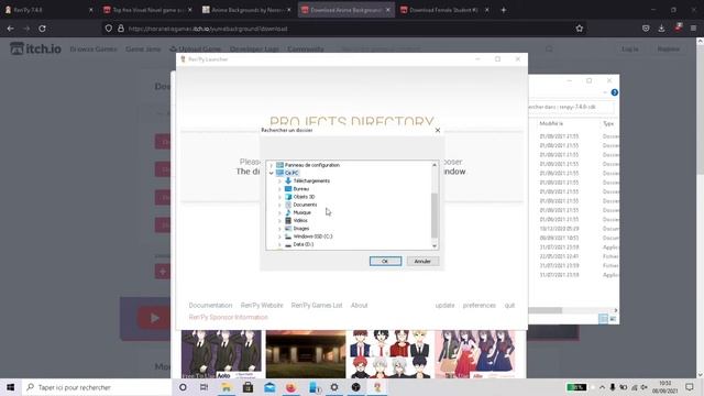 Tutorial 1 - Creating a Visual Novel With Renpy - Basics смотреть онлайн