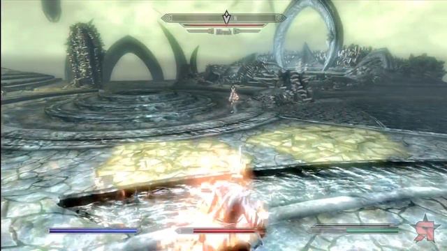 Skyrim Dragonborn (DLC): Miraak Boss Fight смотреть онлайн