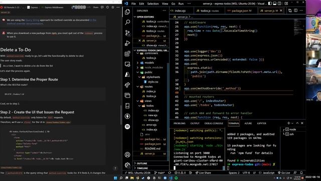 Express Middleware смотреть онлайн