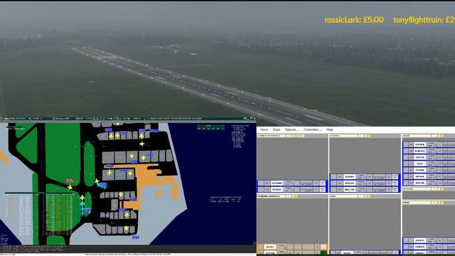 VATSIM Controlling LIVE with MSFS 2020 Tower View - Birmingham Airport BHX Ground, Delivery & Tower смотреть онлайн