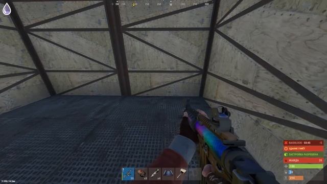 Неприступный НЕБОСКРЕБ на вершине самой ВЫСОКОЙ ГОРЫ в игре Rust/Раст смотреть онлайн
