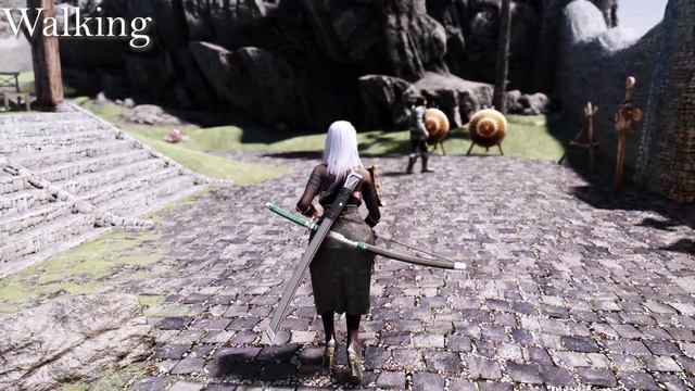 8K I 2022 SKYRIM MOD I Smooth Giant Sword Moving Animation With Anchor MH Katana смотреть онлайн