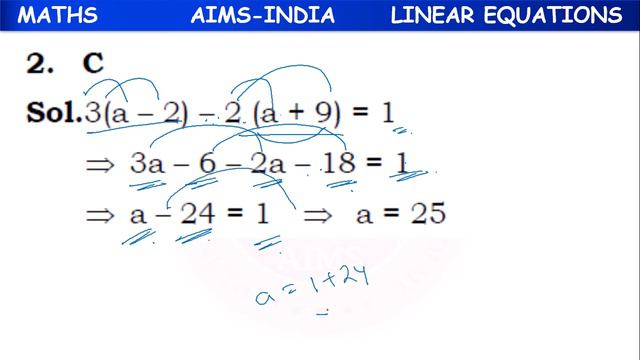 6TH || TOPPERS' || MATHS || LINEAR EQUATIONS || PART 04 || AIMS-INDIA смотреть онлайн