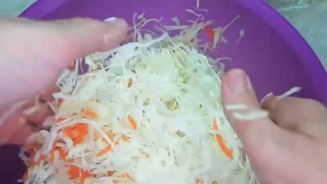 Капуста?? "бомбовская"!!! Квашеная! Без уксуса. смотреть онлайн