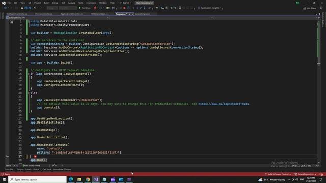 System.InvalidOperationException - Runtime error in .net Core debugging смотреть онлайн