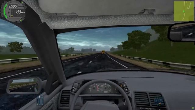 City Car Driving, Едем едем в соседнее село смотреть онлайн