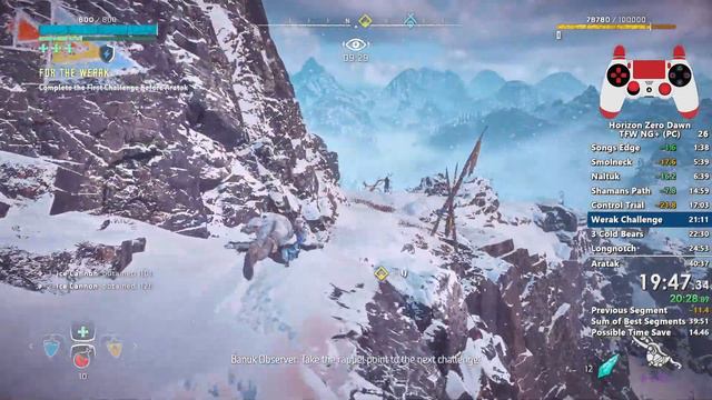Horizon Zero Dawn | TFW NG+ UH Speedrun | 39:35 (LRT) | смотреть онлайн