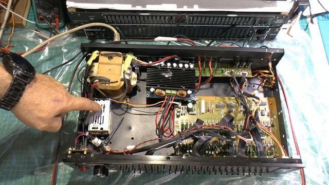 EQ 231 stereo 25 полосный графический эквалайзер + усилитель TDA8954 смотреть онлайн