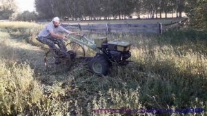 Конная косилка на мотоблоке "зубр"(croser).