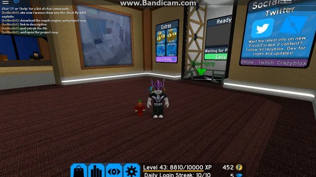 Cheat Roblox FLY with exploite project rasp смотреть онлайн