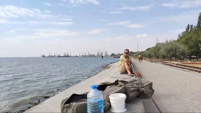 Рыбалка Стрим с Набережной Бердянск смотреть онлайн