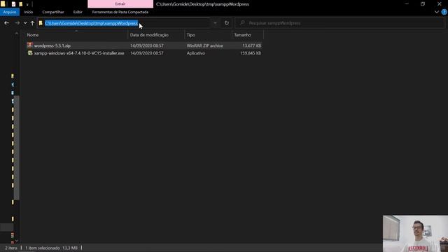 Instalando o XAMPP + WordPress смотреть онлайн