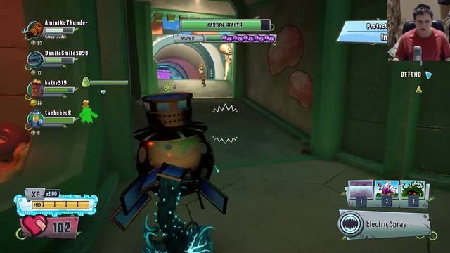 ЖЕСТЬ БАГ С КАРТОЙ ОБЗОР НА ЭЛЕКТРИЧЕСКОГО ЧОМПЕРА | ИГРАЮ В Plants vs. Zombies: Garden Warfare 2