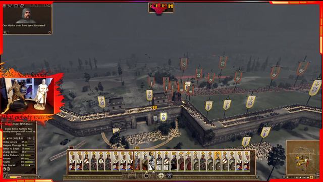 Total War Rome 2 - 1100AD campaign - Teutonic Order #3 - King of TIMING смотреть онлайн