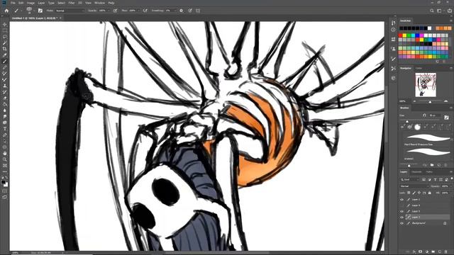 speedpaint- nosk (hollow knight fanart) смотреть онлайн