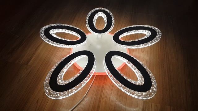 Светодиодная люстра 8080/5 WHT смотреть онлайн