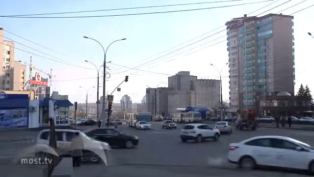 Липецк. Мост. Проезд в маршрутках Липецка подорожает до 17 рублей смотреть онлайн