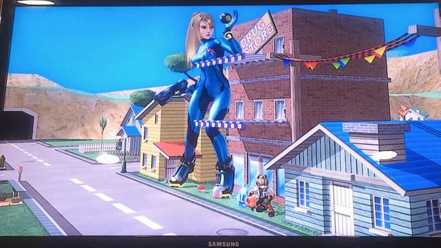 Super Giantess Zero Suit Samus
