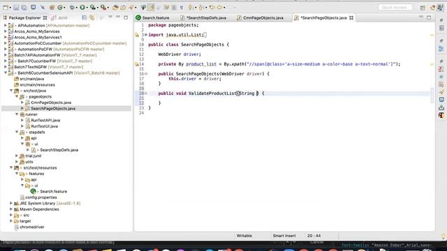 Batch 8 Selenium with Cucumber-FindElements-Part 3 смотреть онлайн