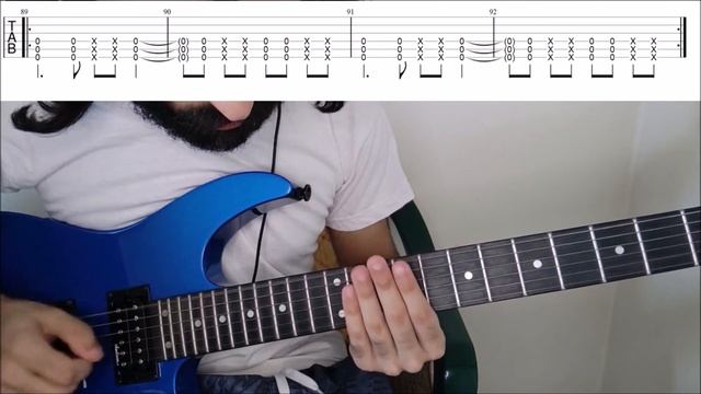How To Play "Stricken" By Disturbed (Full Song Tutorial With TAB!) смотреть онлайн