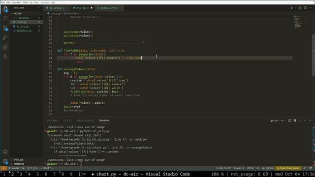 air-monitor: display live air quality data in terminal - project start | Python | Oct. 4 VOD смотреть онлайн