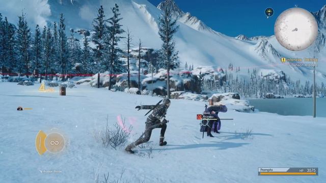 Final Fantasy 15 PS5 - Episode Prompto Aranea Boss Fight смотреть онлайн