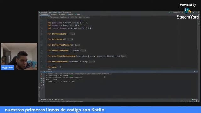 Mi primer programa en Kotlin смотреть онлайн