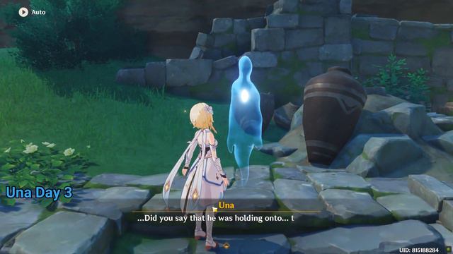 Ghost Una Genshin Impact Puzzle смотреть онлайн