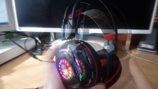 A4Tech Bloody G300 Black - обзор игровой гарнитуры. Геймерские наушники. Отличная игровая гарнитура