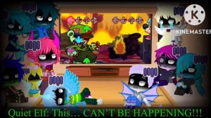 Genderbent Skylanders Reacts To Flippy: Flipped Out Mod V1 || My Au #skylanders #fnf #flippy