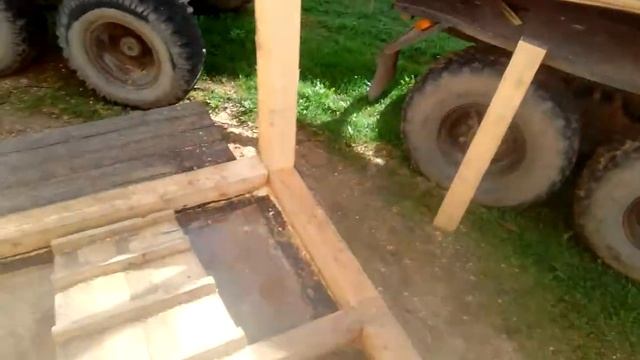 Пристройка к дому 5*8 из бруса смотреть онлайн