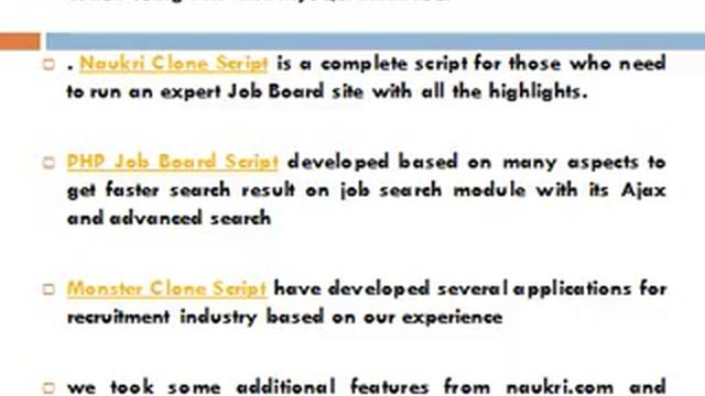 Job Portal Script, PHP Job Board Script, Naukri Clone Script, Monster Clone Script смотреть онлайн