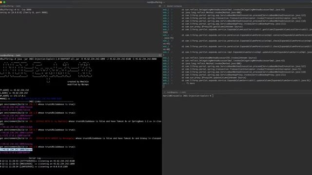 PoC JNDI-Exploit-Kit - Liferay 6.x RCE смотреть онлайн