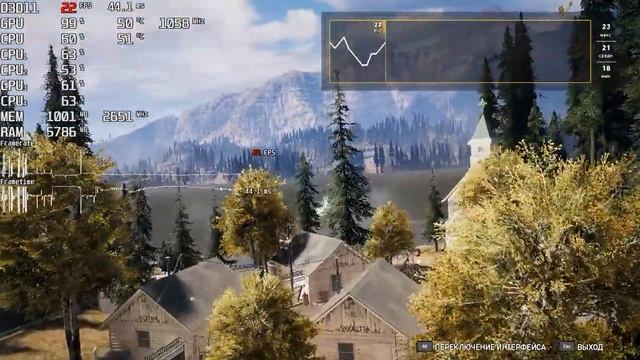 Far Cry 5. Benchmark FPS Test GTX 650 & Intel Core i3 3220 смотреть онлайн