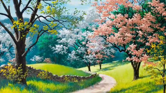 музыка цветущего сада