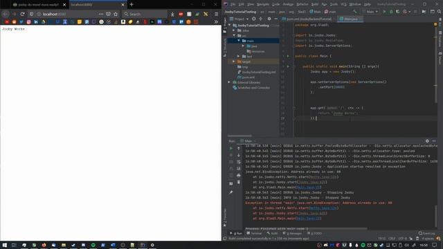 Jooby tutorial | Creating a Backend Webserver with Java смотреть онлайн
