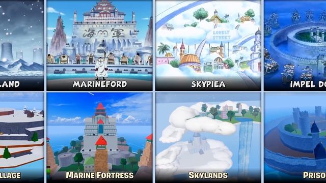 All One Piece Islands In Blox Fruits [1st Sea] смотреть онлайн