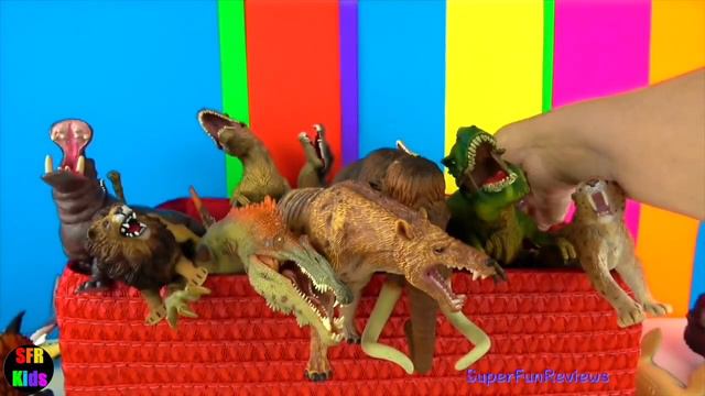 Wild Animals - Shark, Whale, Dinosaur, Fish, Prehistoric Animals, Marine reptiles - Educational смотреть онлайн