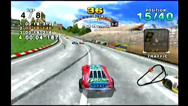 Daytona USA 2001 playthrough (Dreamcast) (1CC) смотреть онлайн