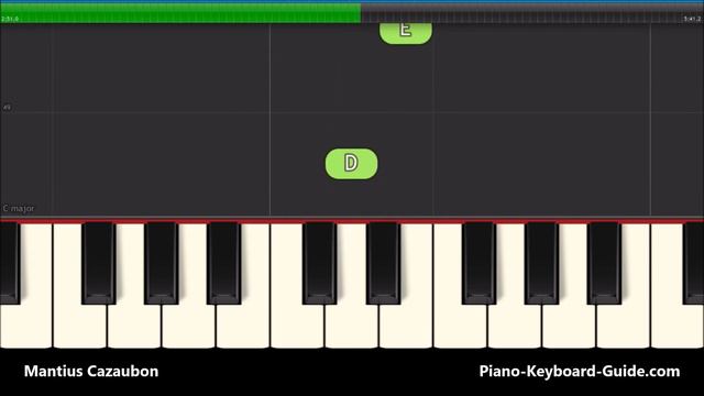 Ariana Grande Thank You Next Slow Easy Piano Notes - Right Hand смотреть онлайн