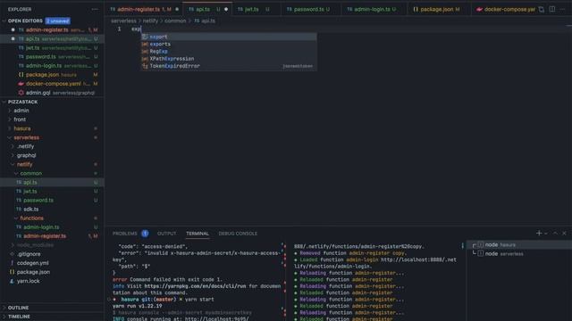 #08 | Добиваємо авторизацію адміна | Розробка сайту піцерії | React, Typescript, Hasura смотреть онлайн