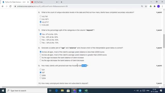 Python for Data Science: Online programming test answers(NIGHT SESSION) смотреть онлайн